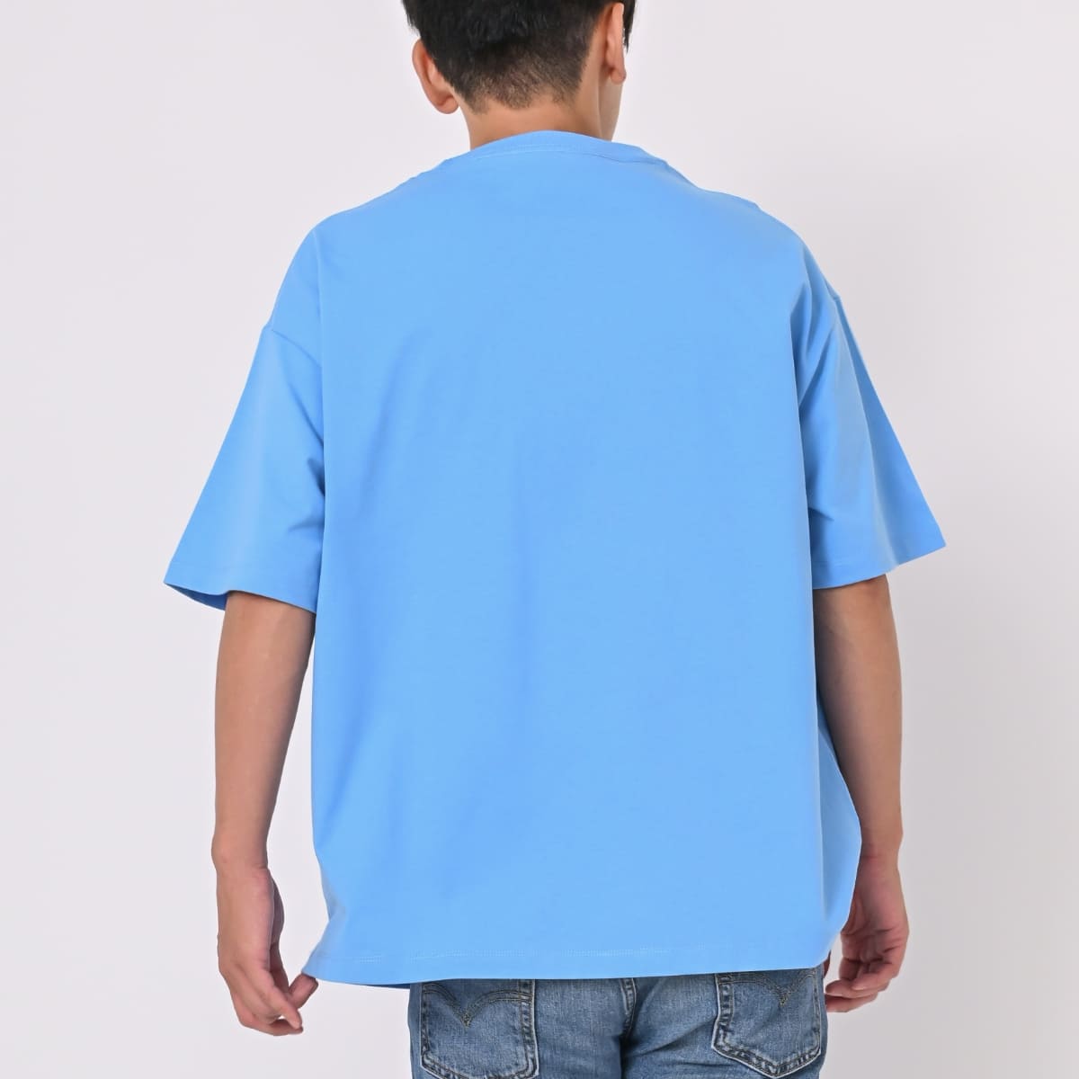 6.5オンス ファインジャージー ボックスシルエット Tシャツ | メンズ | 1枚 | 1108-01 | ホワイト