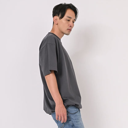 6.5オンス ファインジャージー リラックスフィット Tシャツ（裾ドローコード） | メンズ | 1枚 | 1110-01 | ホワイト