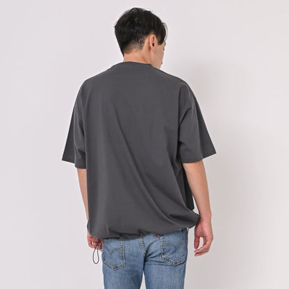 6.5オンス ファインジャージー リラックスフィット Tシャツ（裾ドローコード） | メンズ | 1枚 | 1110-01 | ネイビー