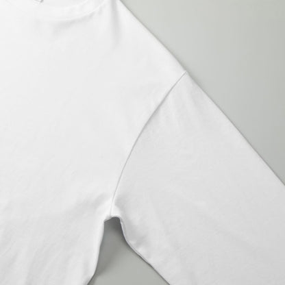 6.5オンス ファインジャージー ロングスリーブ Tシャツ（2.1インチリブ） | メンズ | 1枚 | 1111-01 | ホワイト