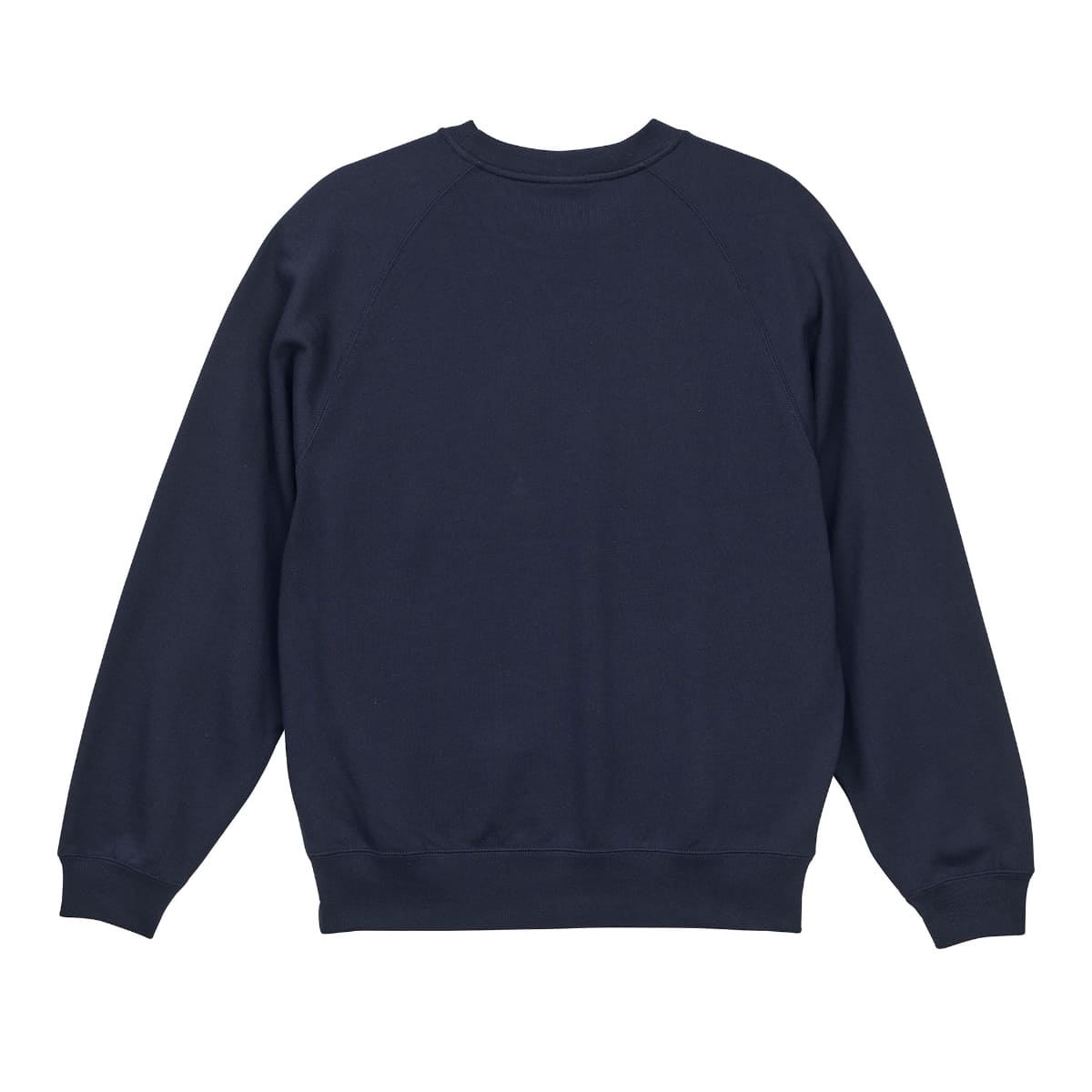 10.0オンス ラグランスリーブ クルーネック スウェット（裏パイル） | メンズ | 1枚 | 5242-01 | ネイビー