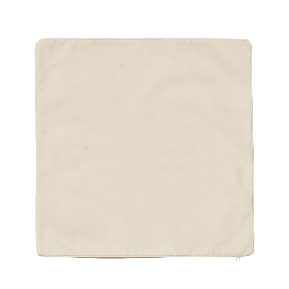 レギュラー キャンバス スクエア クッション カバー | ノベルティ(小物) | 1枚 | 6161-01 | ナチュラル