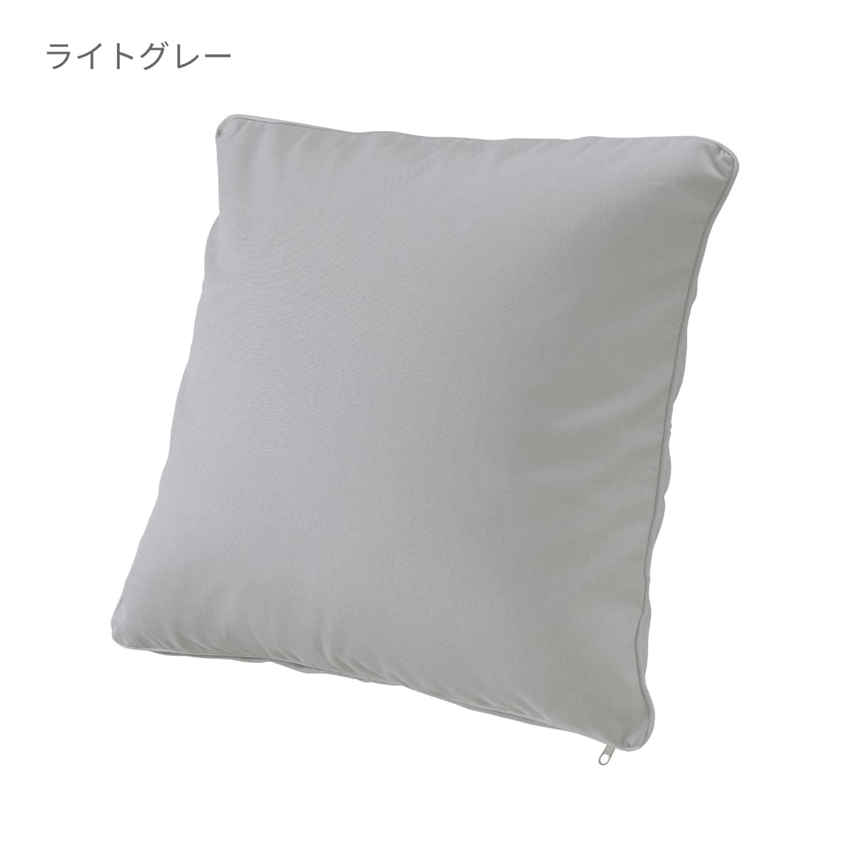 レギュラー キャンバス スクエア クッション カバー | ノベルティ(小物) | 1枚 | 6161-01 | ブラック