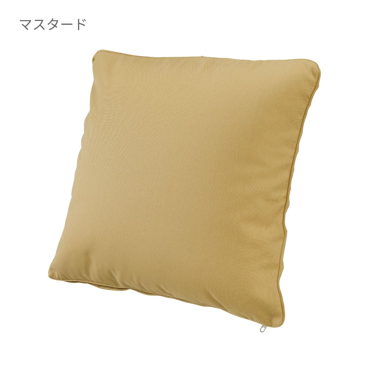 レギュラー キャンバス スクエア クッション カバー | ノベルティ(小物) | 1枚 | 6161-01 | ナチュラル