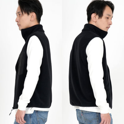 マイクロフリース フルジップ ベスト（一重） | メンズ | 1枚 | 7099-01 | ナチュラル