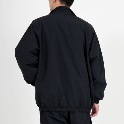 コットンライク ナイロン トレーニング ジャケット（裏地付） | メンズ | 1枚 | 7220-01 | ブラック