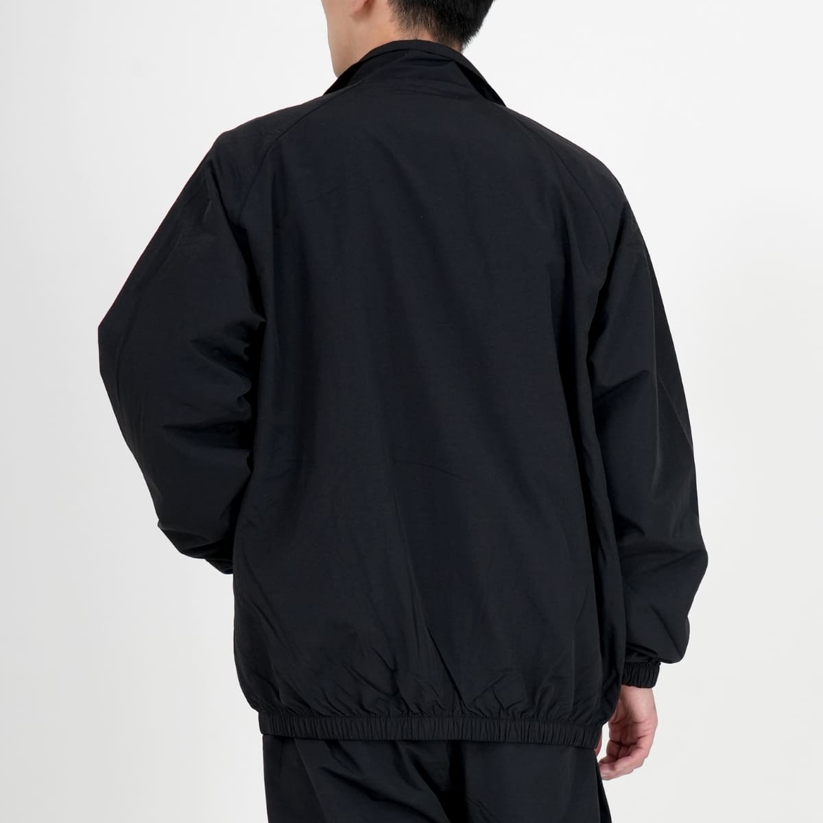 コットンライク ナイロン トレーニング ジャケット（裏地付） | メンズ | 1枚 | 7220-01 | チャコール