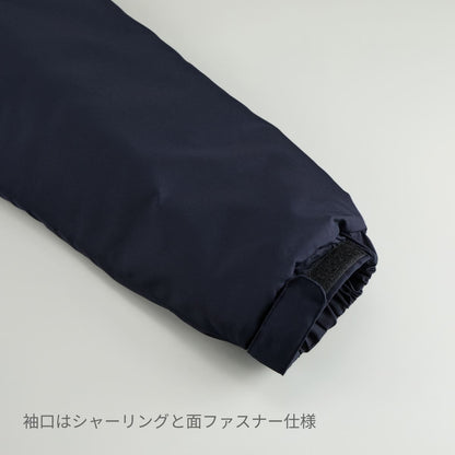 インサレーテッド フルジップ パーカ（中綿入） | メンズ | 1枚 | 7463-01 | ブラック