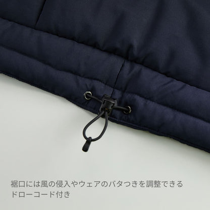 インサレーテッド フルジップ パーカ（中綿入） | メンズ | 1枚 | 7463-01 | ブラック