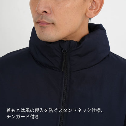 インサレーテッド スタンド ジャケット（中綿入） | メンズ | 1枚 | 7464-01 | ネイビー