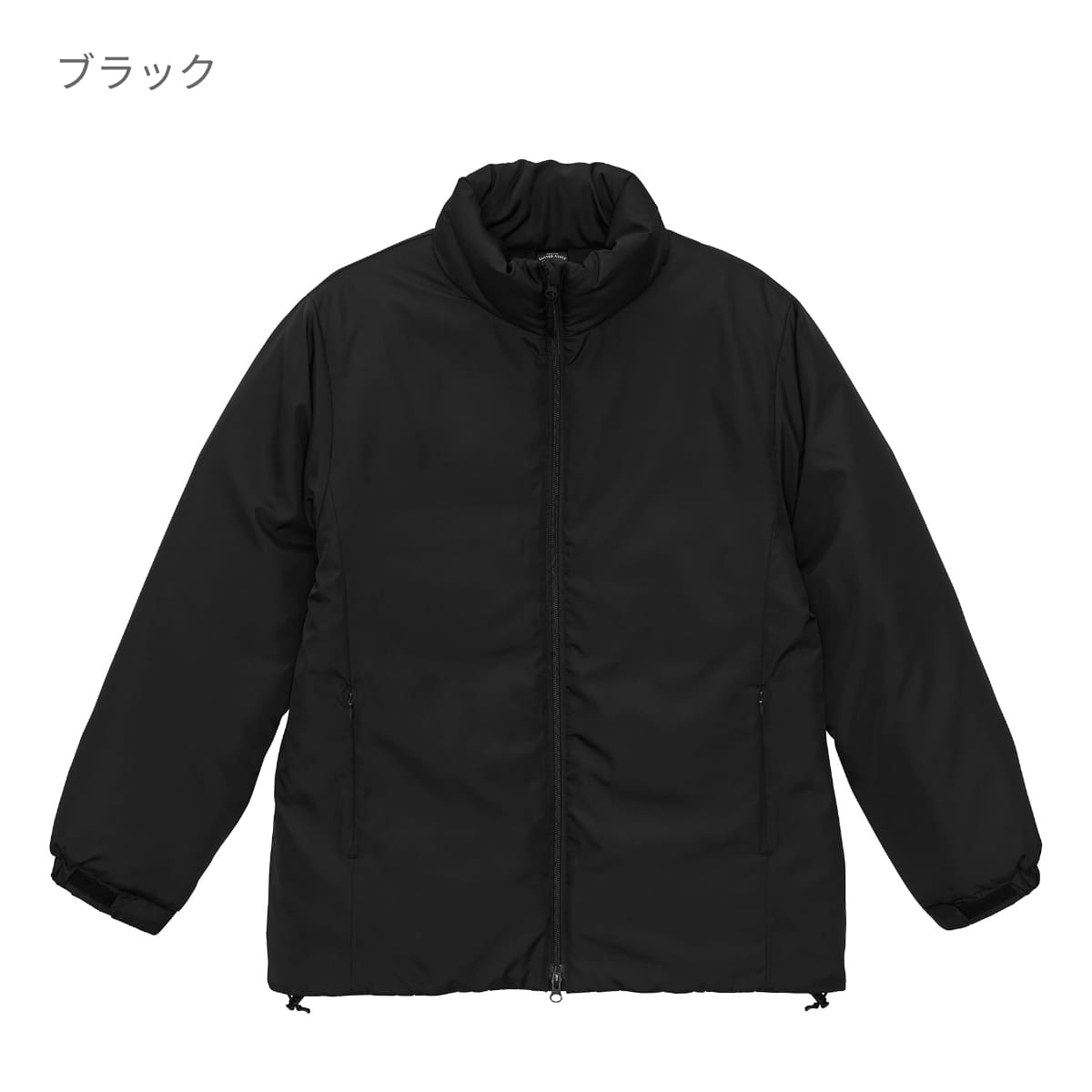 インサレーテッド スタンド ジャケット（中綿入） | メンズ | 1枚 | 7464-01 | ブラック