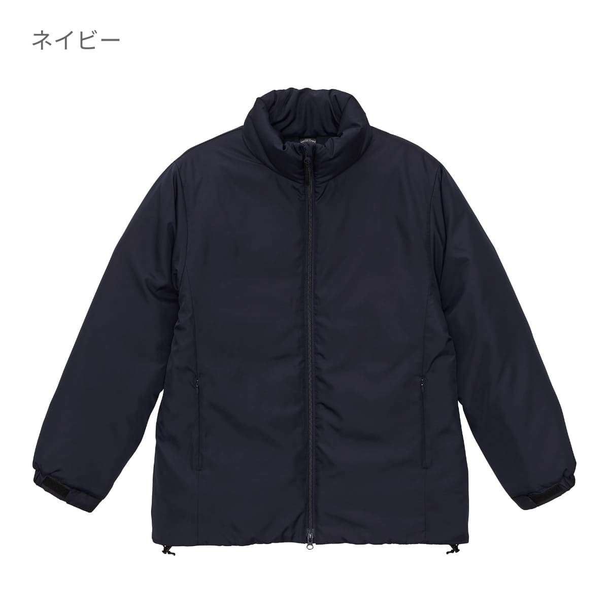 インサレーテッド スタンド ジャケット（中綿入） | メンズ | 1枚 | 7464-01 | ブラック