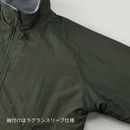 シェル フリース リバーシブル スタンド ジャケット | メンズ | 1枚 | 7493-01 | ブラック/ブラック