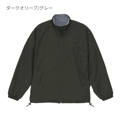 シェル フリース リバーシブル スタンド ジャケット | メンズ | 1枚 | 7493-01 | ネイビー/ネイビー