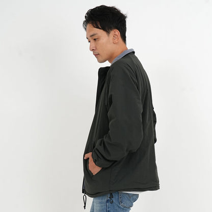 シェル フリース リバーシブル スタンド ジャケット | メンズ | 1枚 | 7493-01 | ダークチョコレート/ベージュ