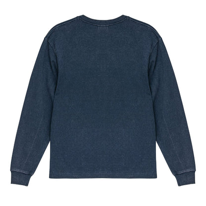 6.2オンス オープンエンド フェードウォッシュ ロングスリーブ Tシャツ（2.1インチリブ） | メンズ | 1枚 | 4231-01 | フェードブラック