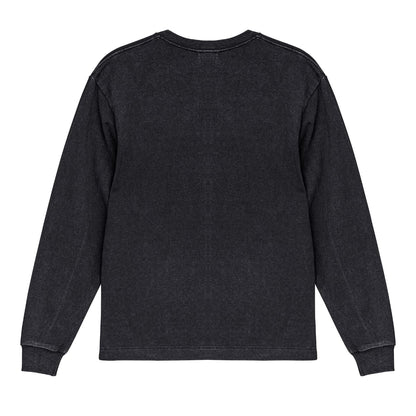 6.2オンス オープンエンド フェードウォッシュ ロングスリーブ Tシャツ（2.1インチリブ） | メンズ | 1枚 | 4231-01 | フェードホワイト