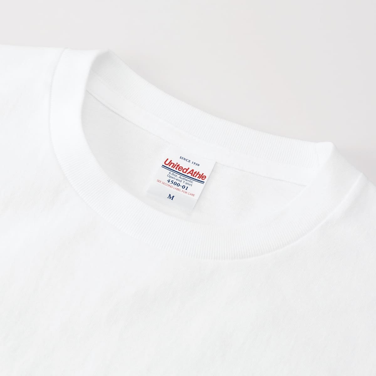 6.0オンス オーセンティック オープンエンド ヘヴィーウェイト Tシャツ | ビッグサイズ | 1枚 | 4500-01 | ホワイト