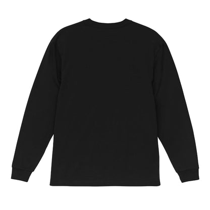 6.0オンス オーセンティック オープンエンド ヘヴィーウェイト ロングスリーブ Tシャツ（2.1インチリブ） | ビッグサイズ | 1枚 | 4511-01 | ブラック