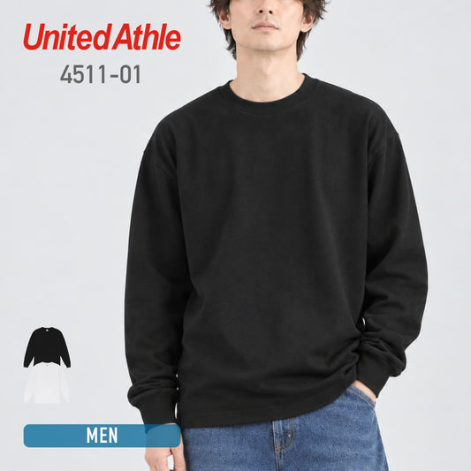 6.0オンス オーセンティック オープンエンド ヘヴィーウェイト ロングスリーブ Tシャツ（2.1インチリブ） | メンズ | 1枚 | 4511-01 | ブラック