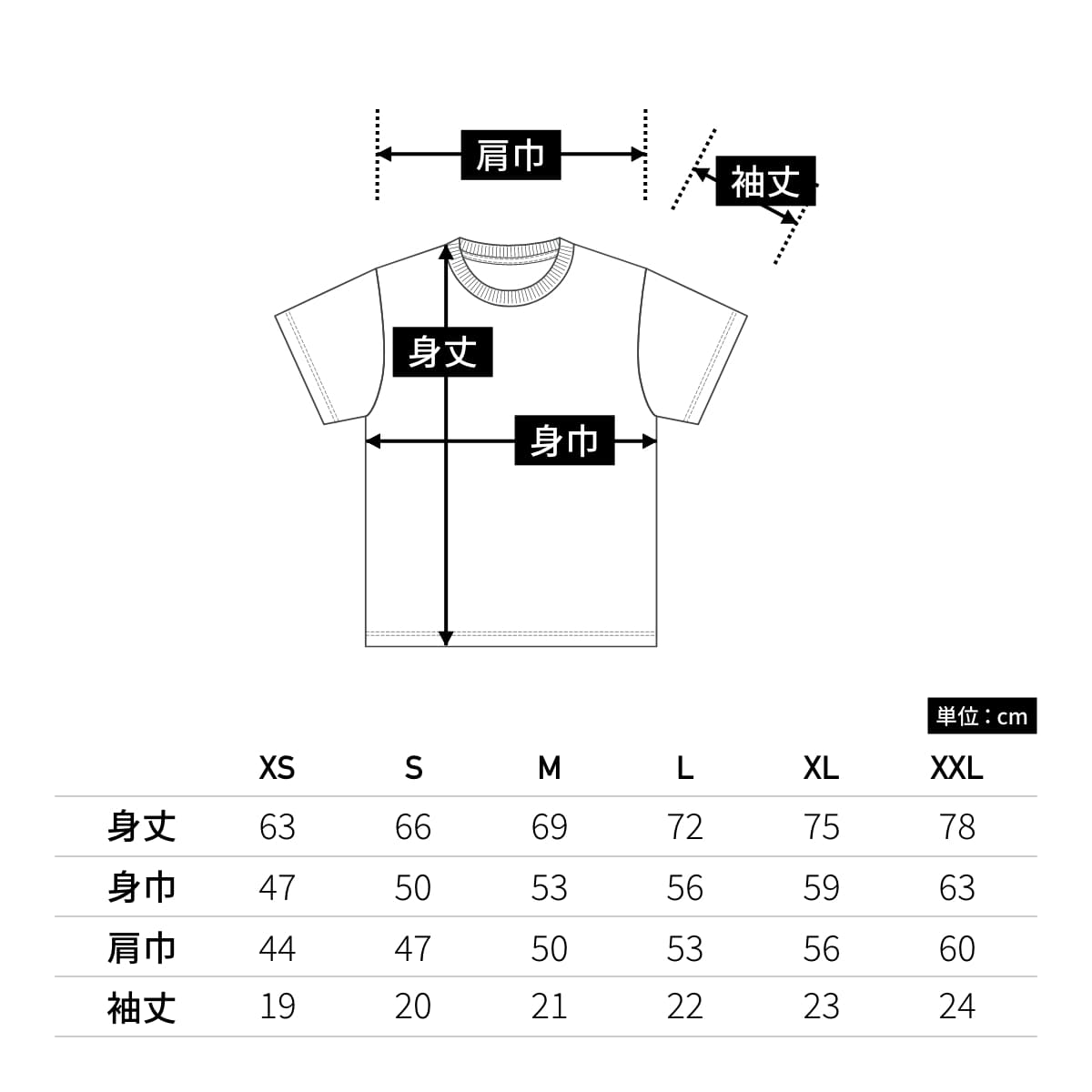 4.7オンス レギュラー フィット Tシャツ | メンズ | 1枚 | 5300-01 | スミ