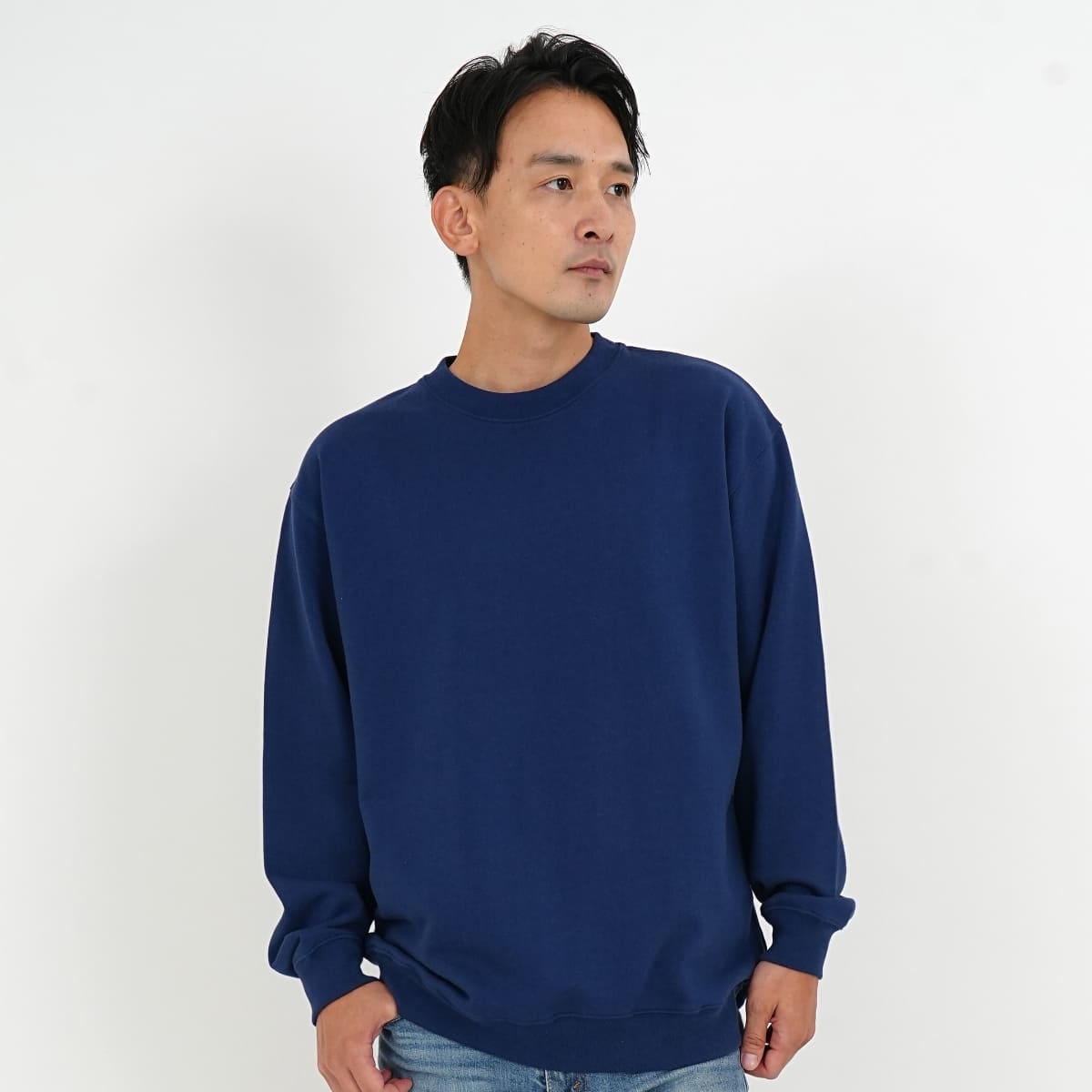 8.8オンス オーセンティック パイル クルーネック スウェット（裏パイル） | ビッグサイズ | 1枚 | 5399-01 | スミ