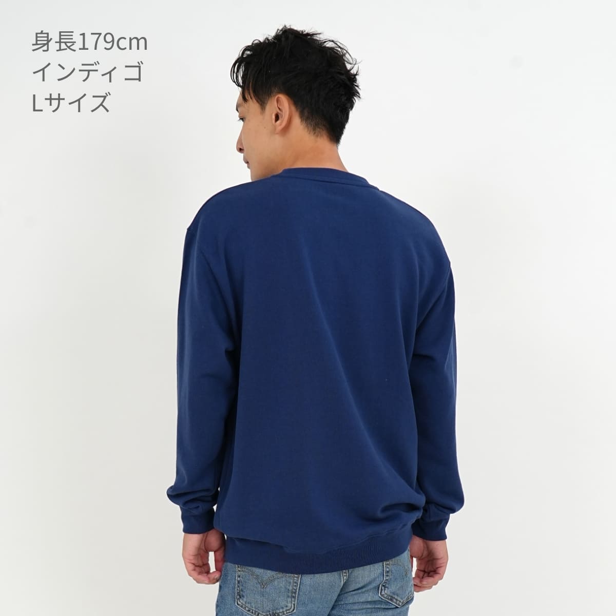 8.8オンス オーセンティック パイル クルーネック スウェット（裏パイル） | ビッグサイズ | 1枚 | 5399-01 | モスグリーン