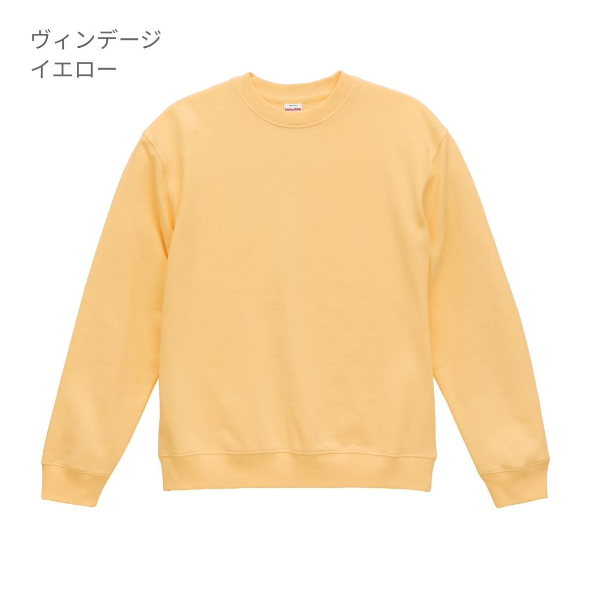 8.8オンス オーセンティック パイル クルーネック スウェット（裏パイル） | ビッグサイズ | 1枚 | 5399-01 | ゴールド