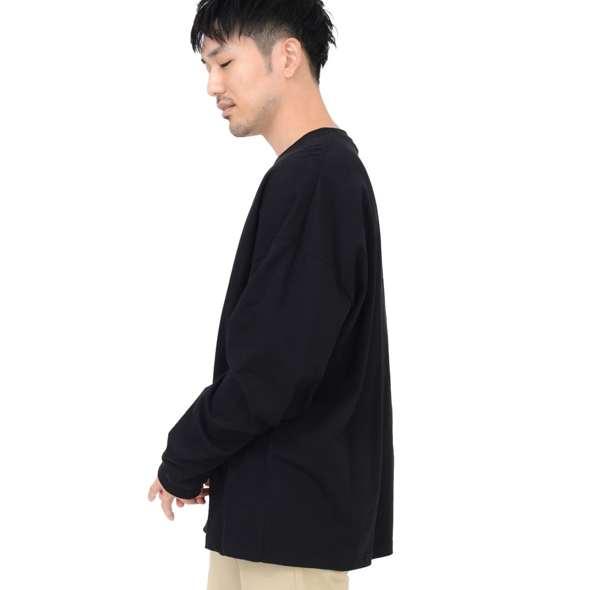 5.6オンス ビッグシルエット ロングスリーブ Tシャツ | メンズ | 1枚 | 5509-01 | ビリヤードグリーン