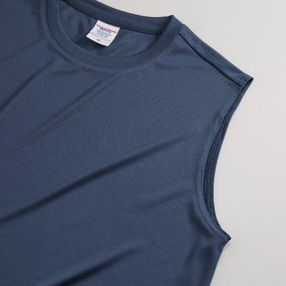 4.4オンス ドライスムース リサイクルポリエステル スリーブレスシャツ | メンズ | 1枚 | 5703-01 | スミ