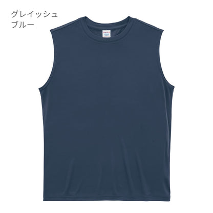 4.4オンス ドライスムース リサイクルポリエステル スリーブレスシャツ | メンズ | 1枚 | 5703-01 | ホワイト