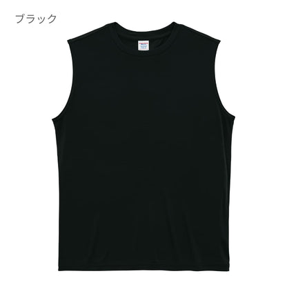 4.4オンス ドライスムース リサイクルポリエステル スリーブレスシャツ | ビッグサイズ | 1枚 | 5703-01 | ホワイト