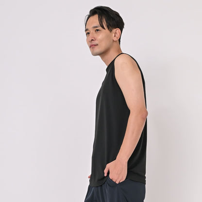 4.4オンス ドライスムース リサイクルポリエステル スリーブレスシャツ | ビッグサイズ | 1枚 | 5703-01 | ブラック
