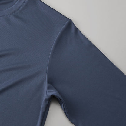 4.4オンス ドライスムース リサイクルポリエステル ロングスリーブ Tシャツ | メンズ | 1枚 | 5709-01 | グレイッシュパープル