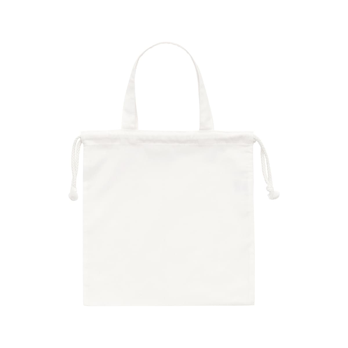 デイリー ドローストリング バッグ（2個1セット） | ノベルティ(小物) | 02T | 1407-01 | ホワイト