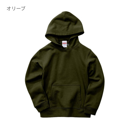 10.0オンス スウェット プルオーバー パーカ (パイル) | キッズ | 1枚 | 5214-02 | オリーブ