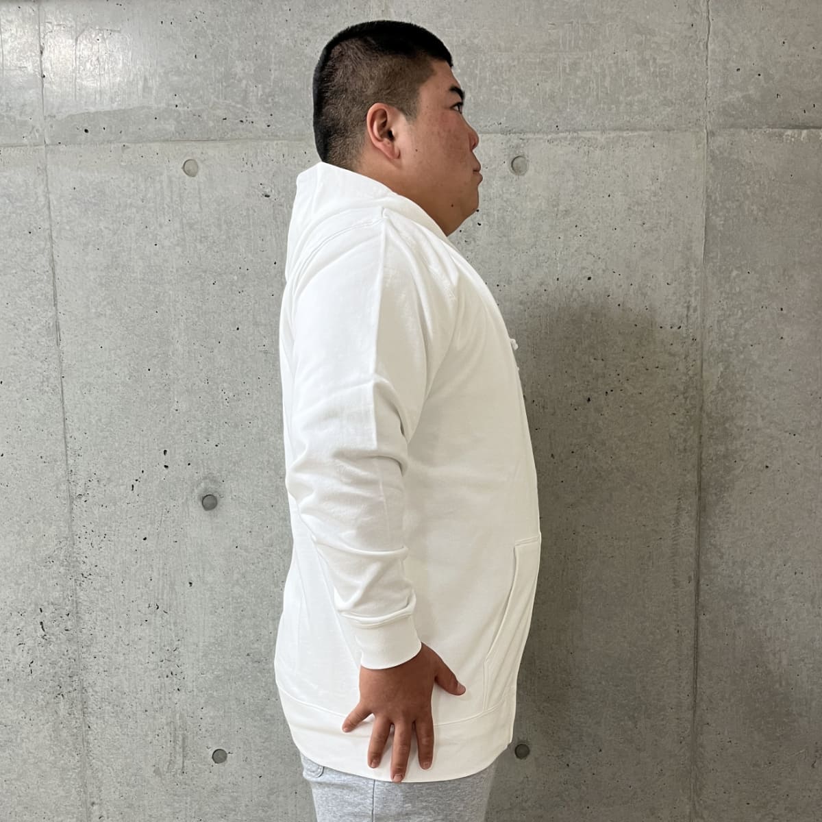 10.0オンス スウェット フルジップ パーカ(パイル) | ビッグサイズ | 1枚 | 5213-01 | レッド