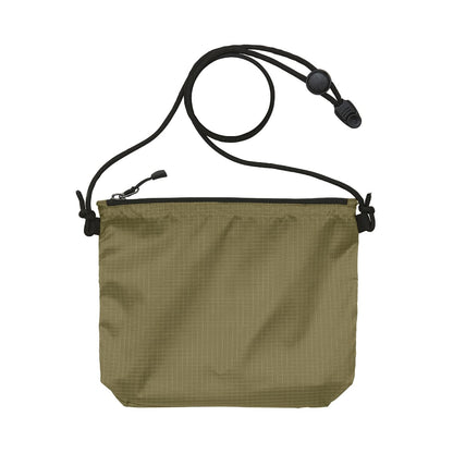 ライトナイロン リップストップ サコッシュ | ノベルティ(小物) | 1枚 | 1420-01 | サンドカーキ