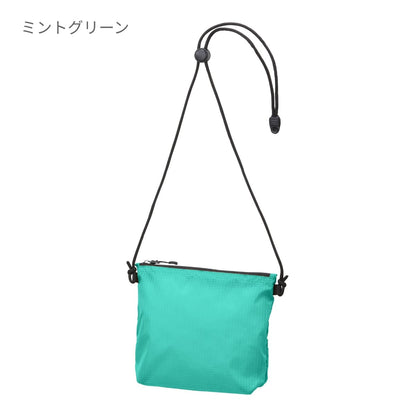 ライトナイロン リップストップ サコッシュ | ノベルティ(小物) | 1枚 | 1420-01 | サンドカーキ