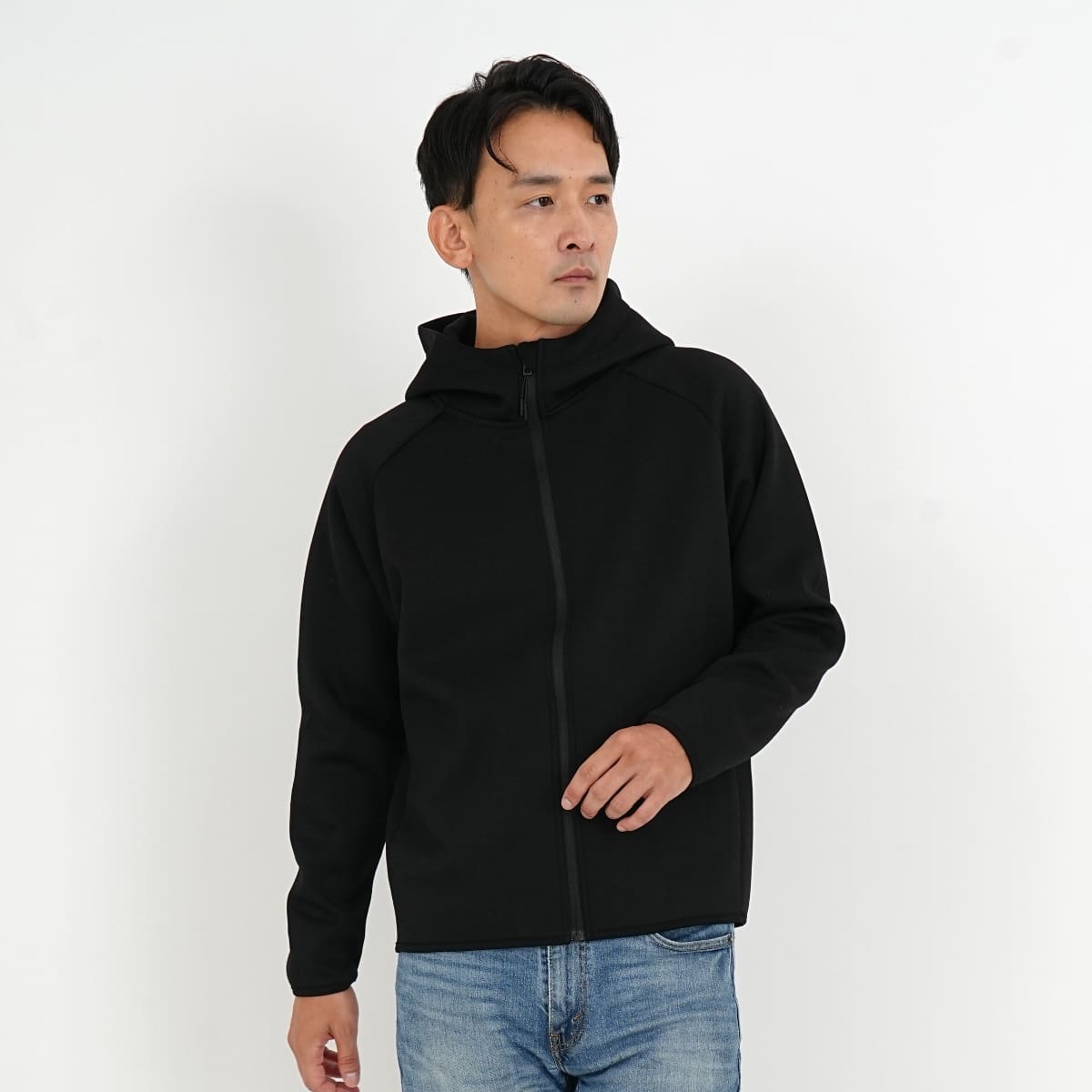 9.4オンス T/R ダンボールニット フルジップ パーカ | ビッグサイズ | 1枚 | 2291-01 | ネイビー