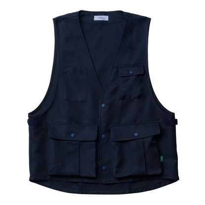 エプロンベスト | 介護服（福祉・ケア） | 1枚 | BKV1701 | ネイビー