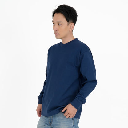 USAコットン ロングスリーブTシャツ | メンズ | 1枚 | UCL-951 | ネイビー