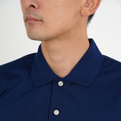 【送料無料】ドライライトポロシャツ | ビッグサイズ | 1枚 | P335 | ネイビー