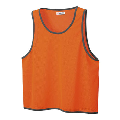 ベーシックビブス | ユニフォーム | 1枚 | P55 | 蛍光オレンジ