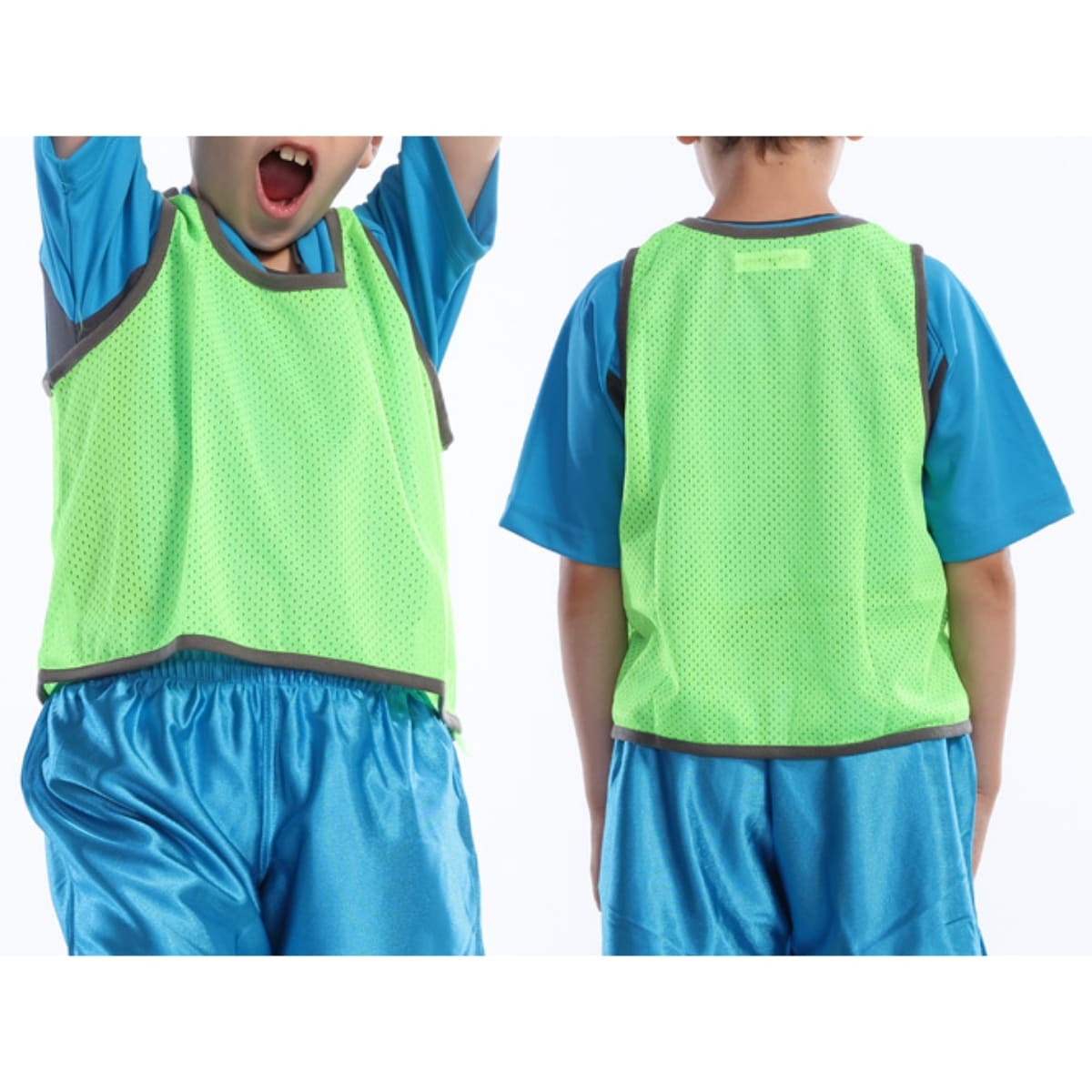 ベーシックビブス | ユニフォーム | 1枚 | P55 | レッド