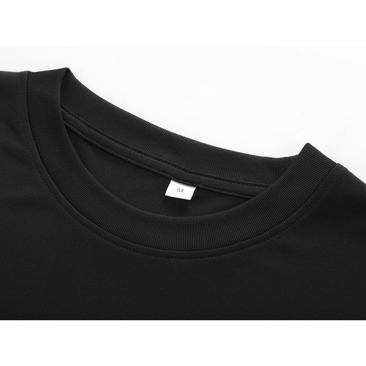 プリンタブル ドライ長袖Tシャツ（5枚セット） | キッズ | 05T | PT-9500 | ブラック