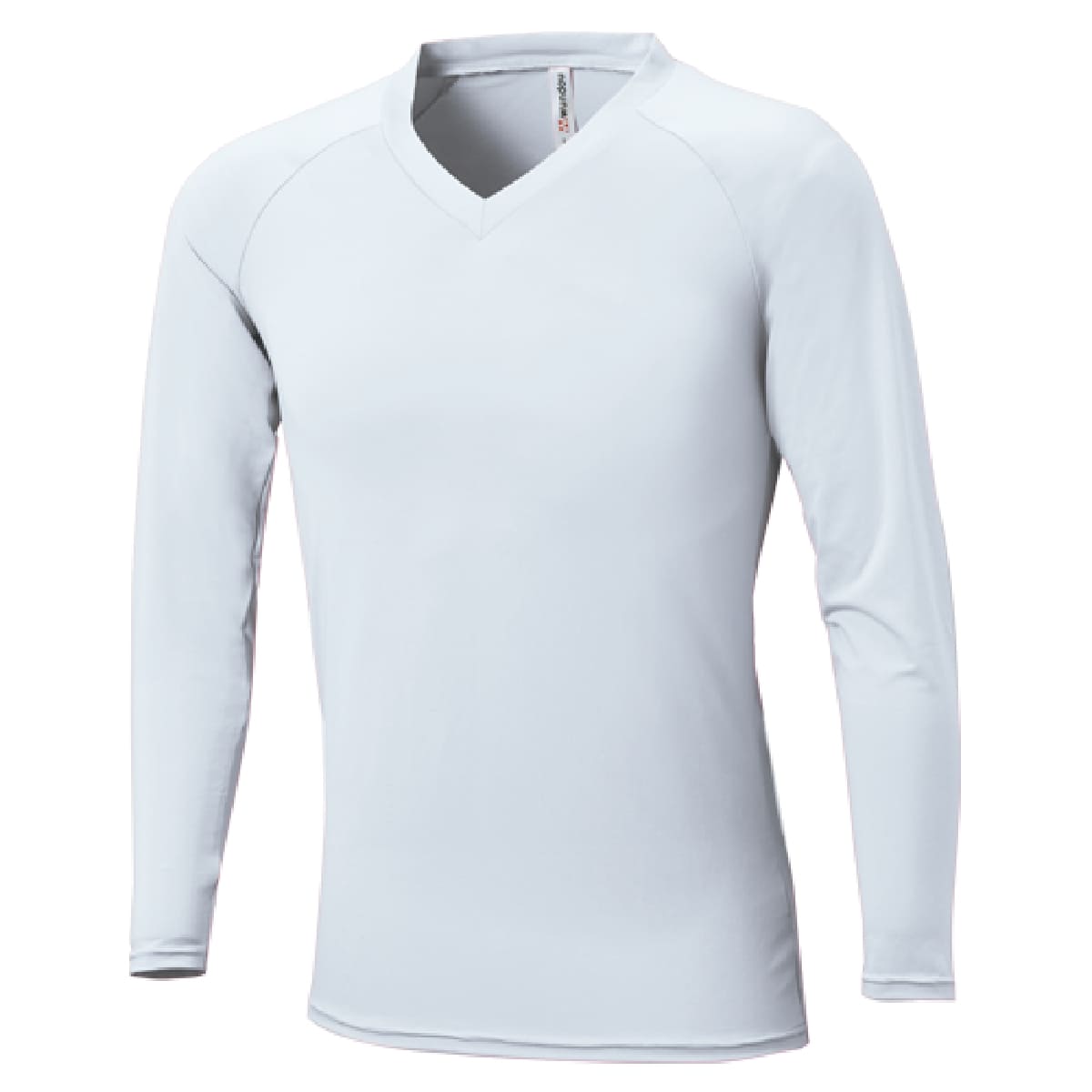 カラーインナー長袖Vネック | ユニフォーム | 1枚 | P7200 | レッド