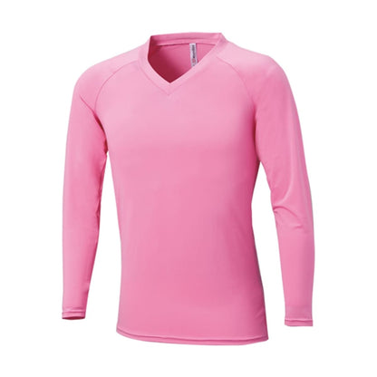 カラーインナー長袖Vネック | ユニフォーム | 1枚 | P7200 | ターコイズ