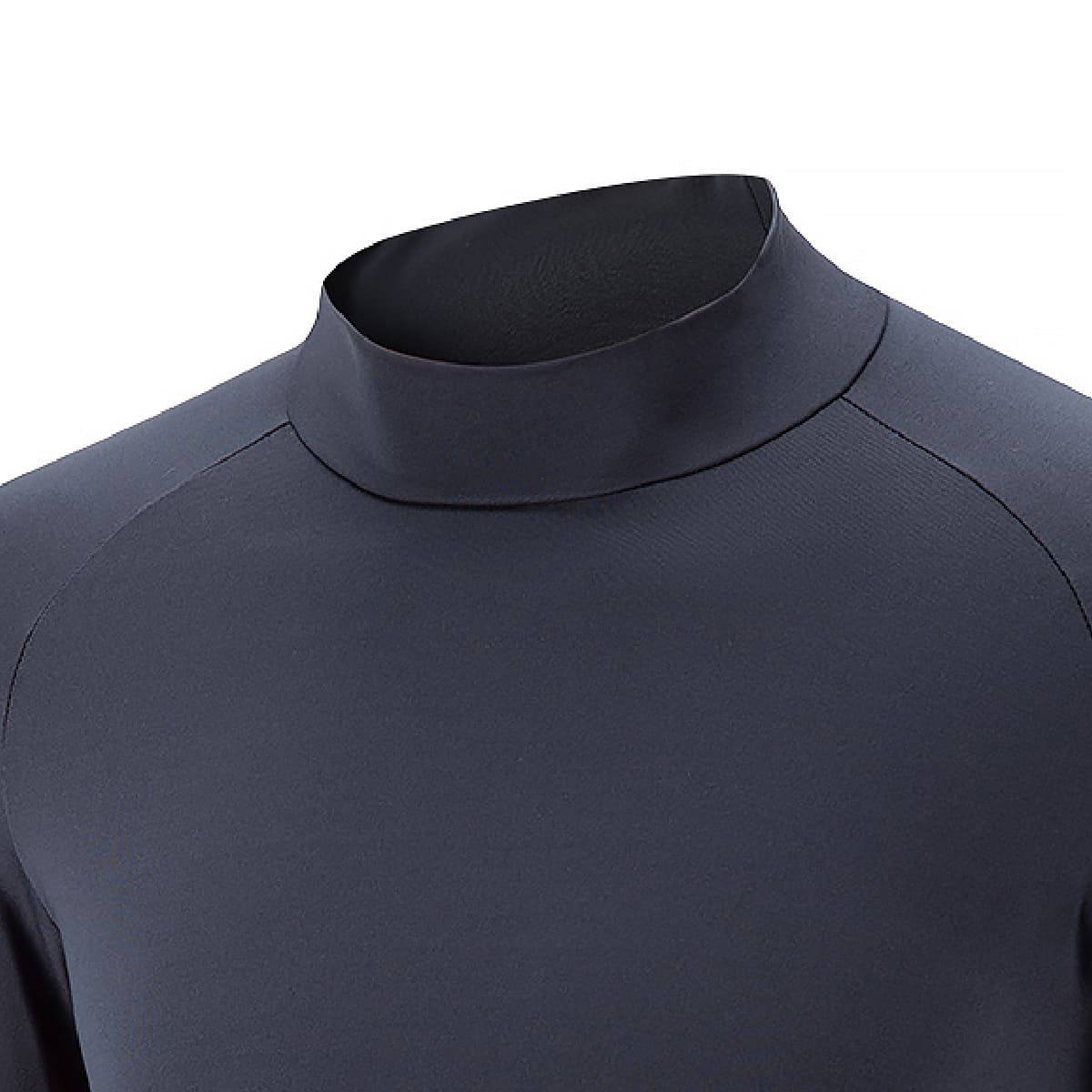 ハイネック長袖インナーシャツ | ユニフォーム | 1枚 | P7100 | ブラック