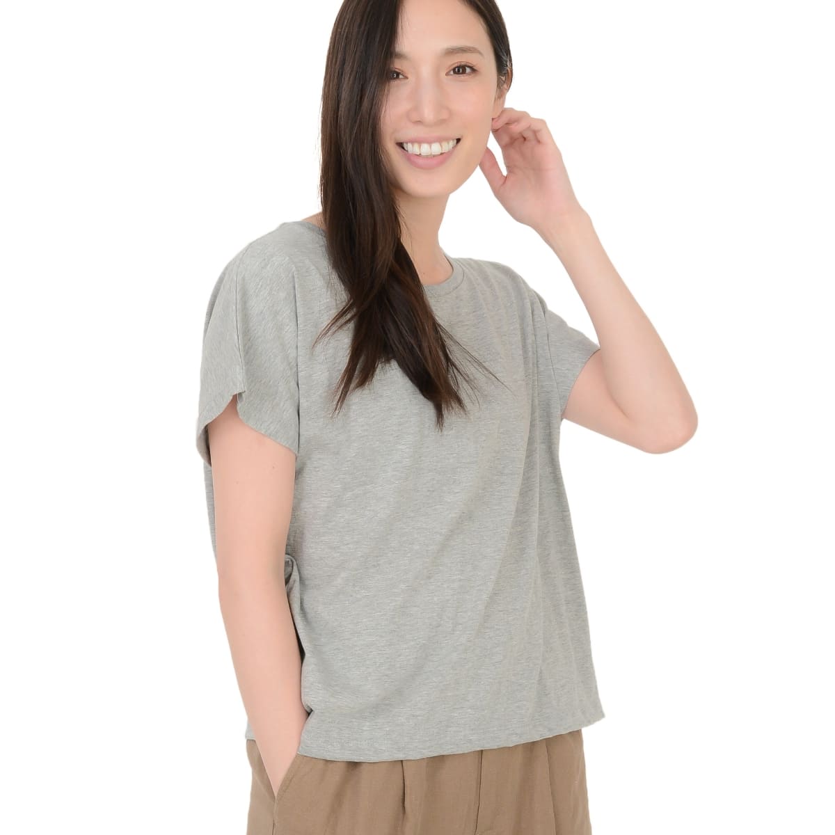 ウィメンズ ドルマン Ｔシャツ | レディース | 1枚 | WDN-804 | ヘザーグレー